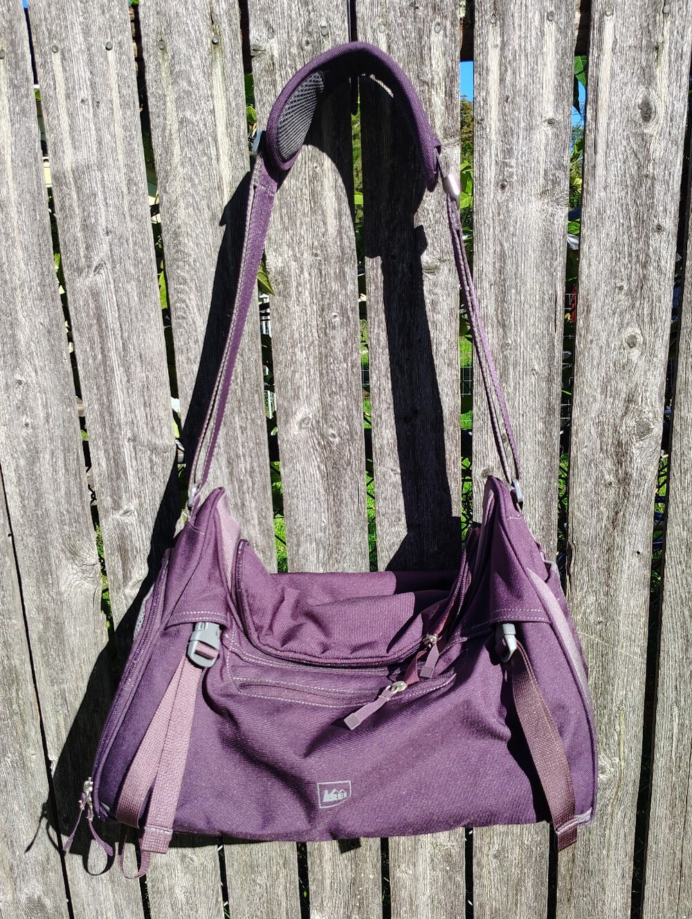 REI Purple Compact Women's Overnight Bag